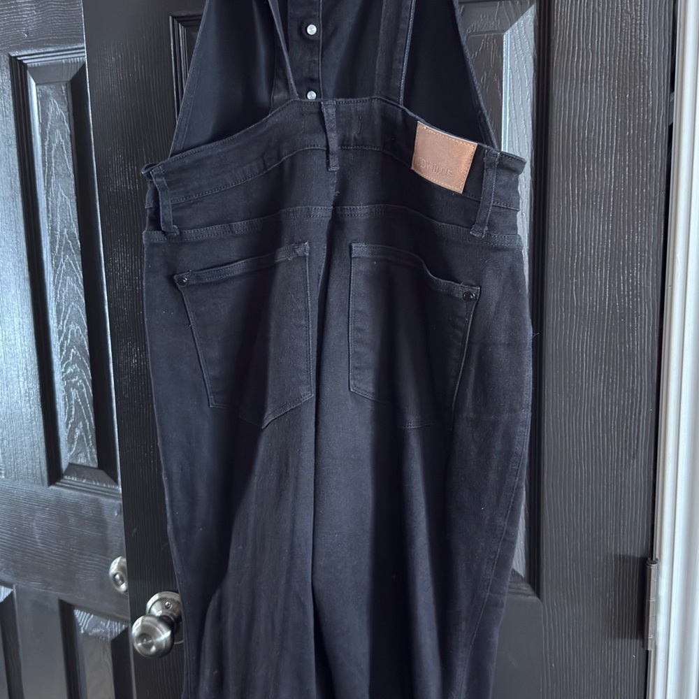 Judy Blue Black Denim Overalls - Picture 8 of 13